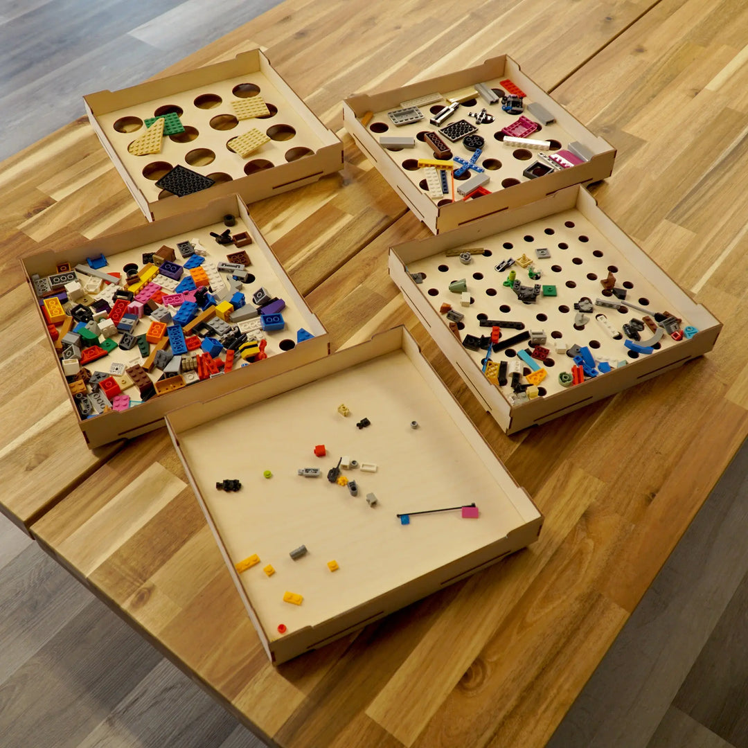 Brickcessories  11" 5-Tray Brick Sorter Kit