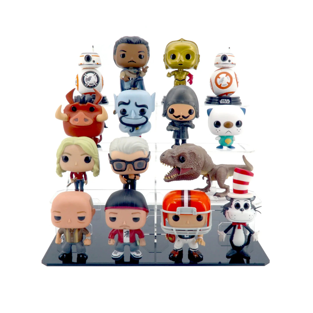 Brickcessories  Multi-tier shelves for LEGO BrickHeadz and Funko Pop! Figures