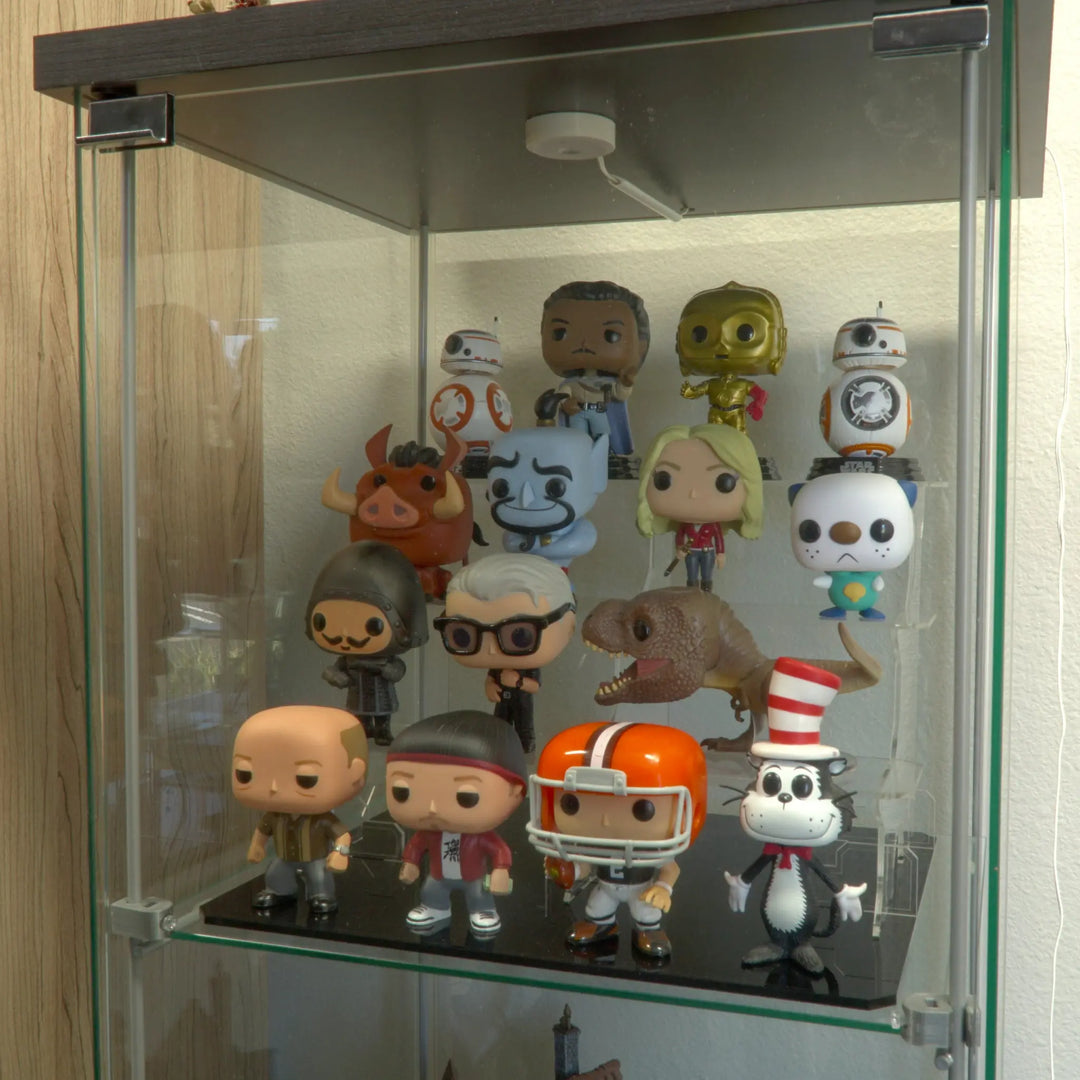 Brickcessories  Multi-tier shelves for LEGO BrickHeadz and Funko Pop! Figures