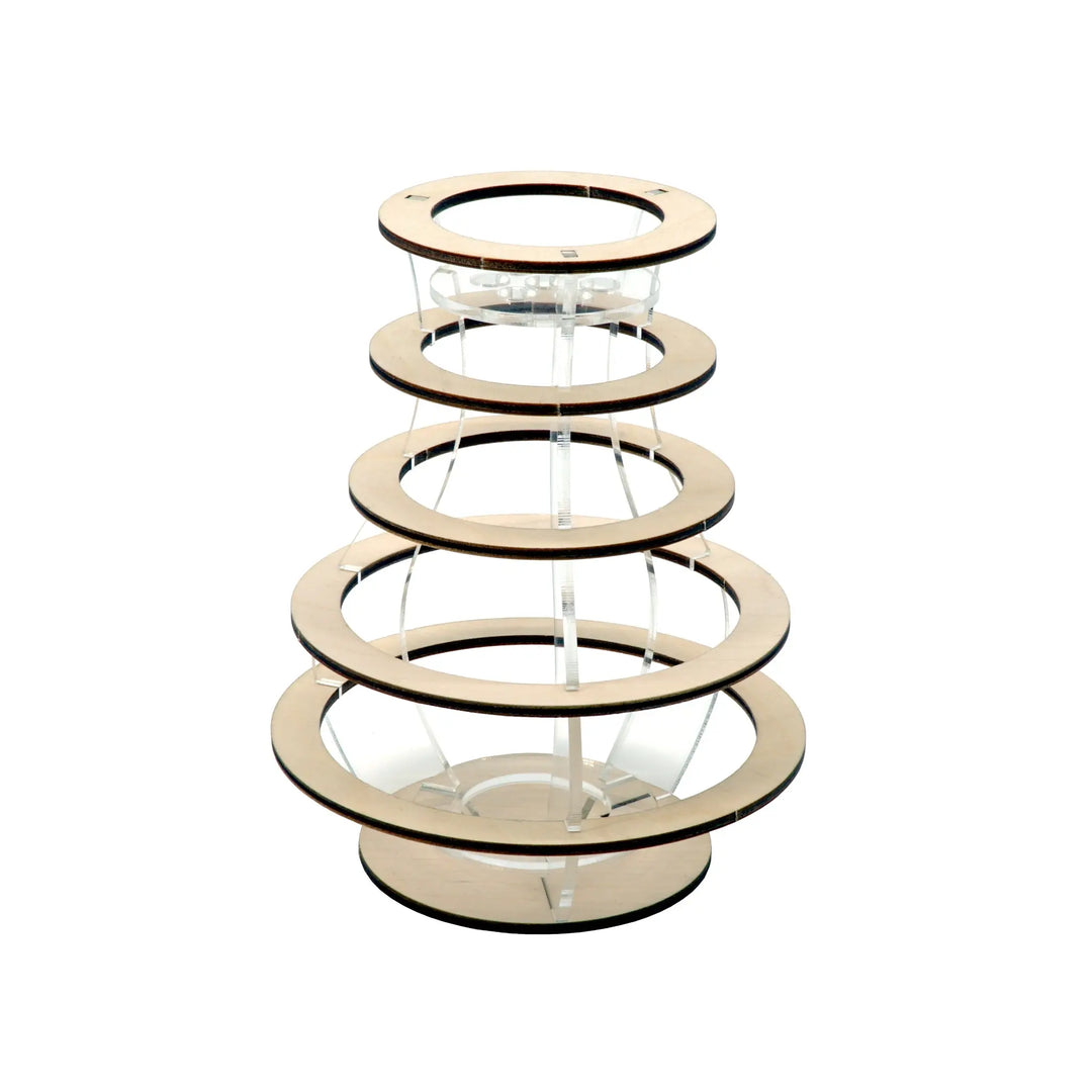 Brickcessories  Floating Rings Vase (Small) for LEGO Flowers and Bouquets