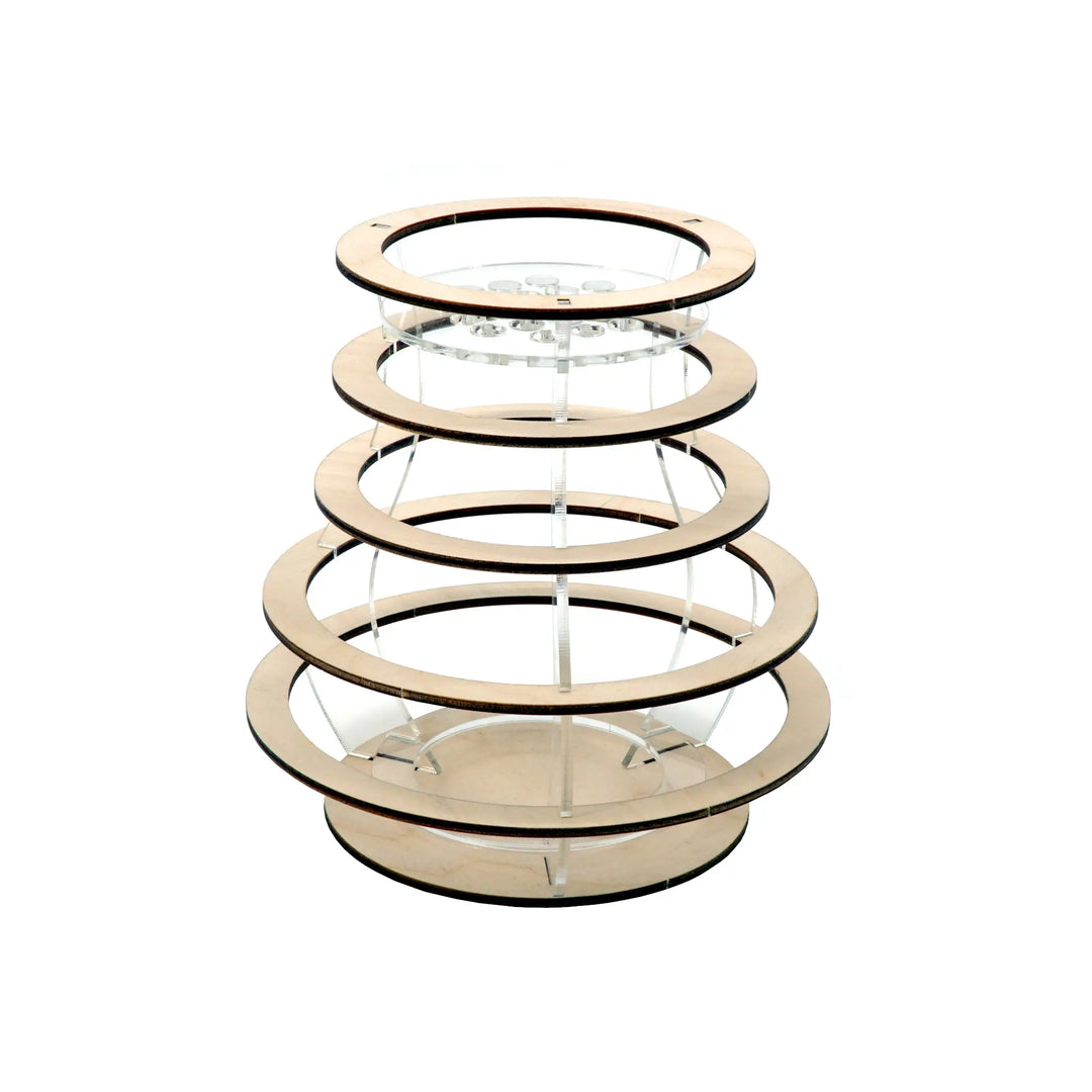 Brickcessories  PRE-BUILT Floating Rings Vase for LEGO Flowers