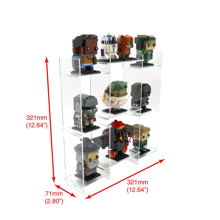 Brickcessories  Small Display Shelf