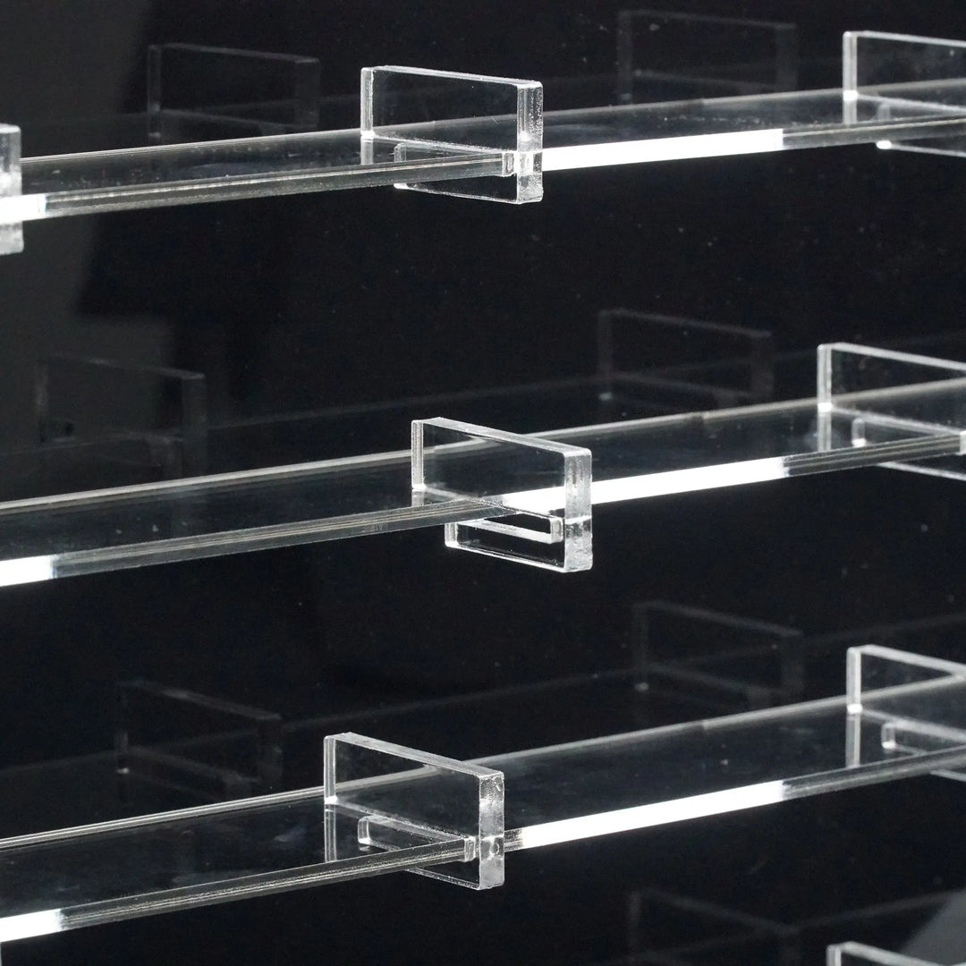 Brickcessories  Wall-Mount Display Case for Hot Wheels and Matchbox Cars