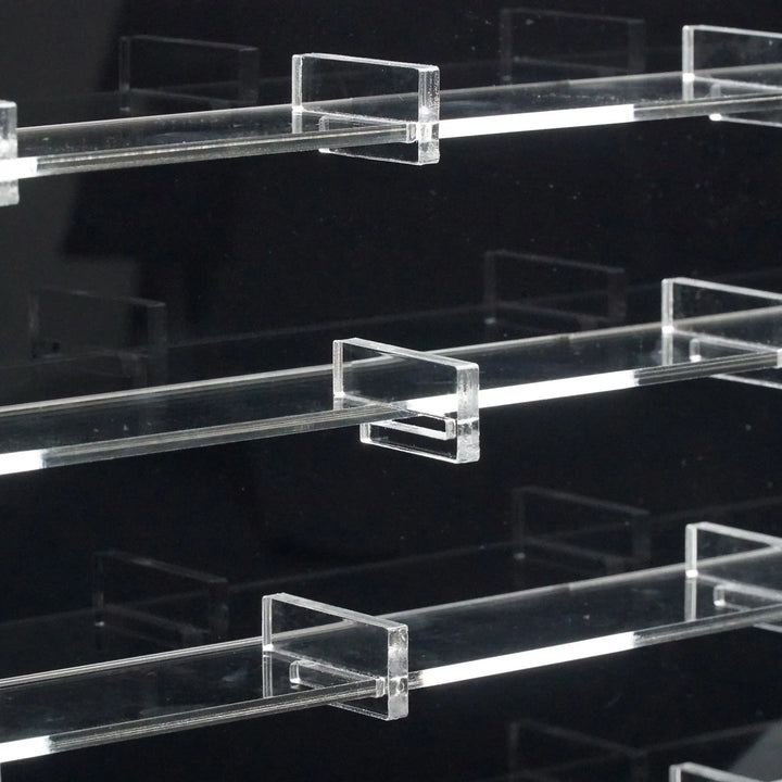 Brickcessories  Wall-Mount Display Case for Hot Wheels and Matchbox Cars