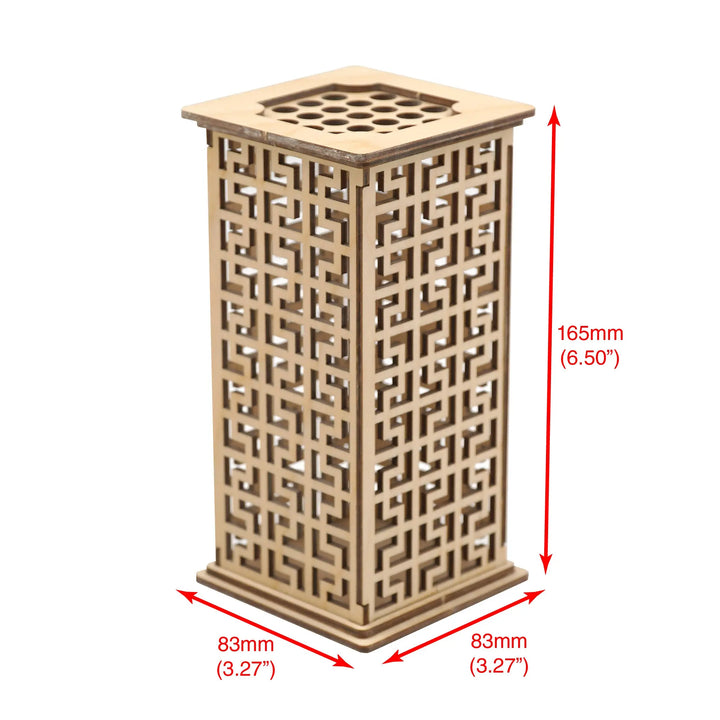 Brickcessories  Designer Wood Vase for LEGO Flowers and Bouquets - AngLes