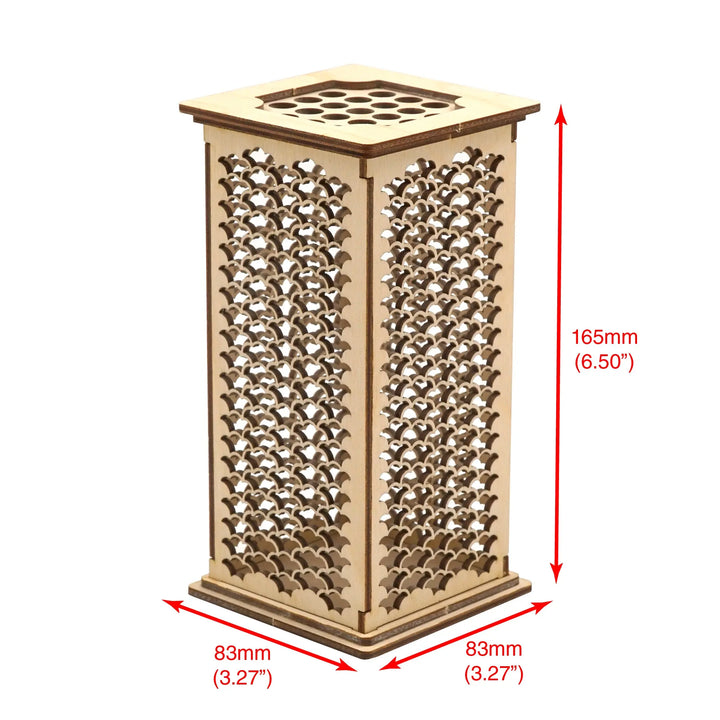 Brickcessories  Designer Wood Vase for LEGO Flowers and Bouquets - Clouds