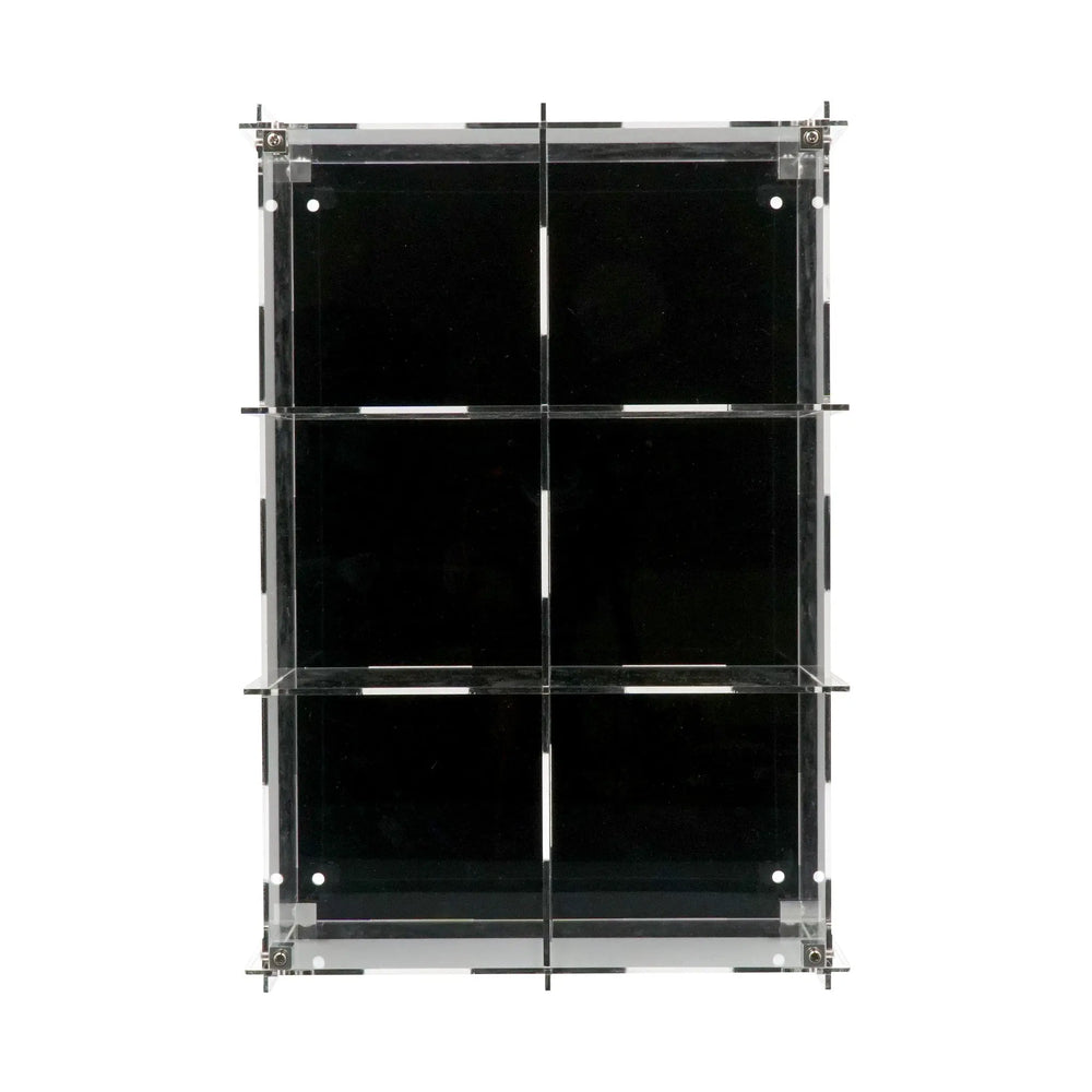 Brickcessories  Vertical Wall-Mount Display Case for 12 Brickheadz