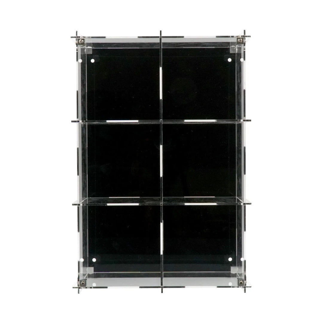 Brickcessories  Vertical Wall-Mount Display Case for 12 Brickheadz