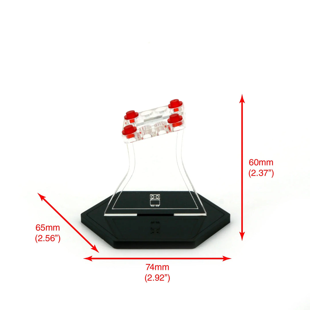 Brickcessories  Customizable Acrylic Display Stand