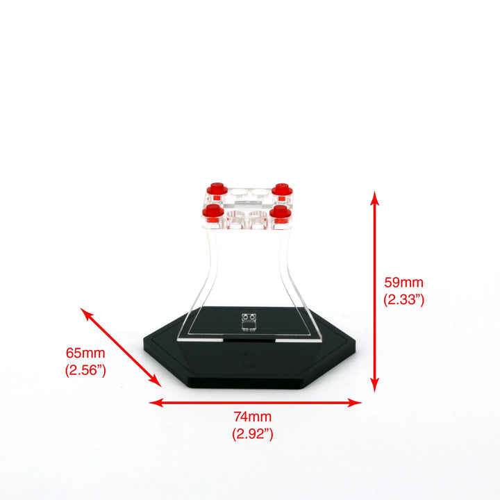 Brickcessories  Customizable Acrylic Display Stand