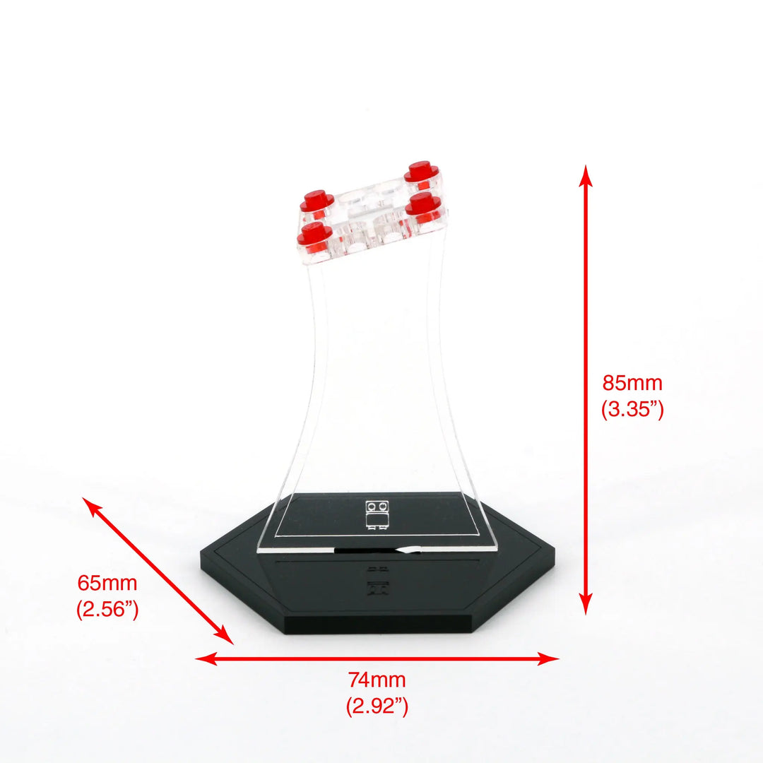 Brickcessories  Customizable Acrylic Display Stand