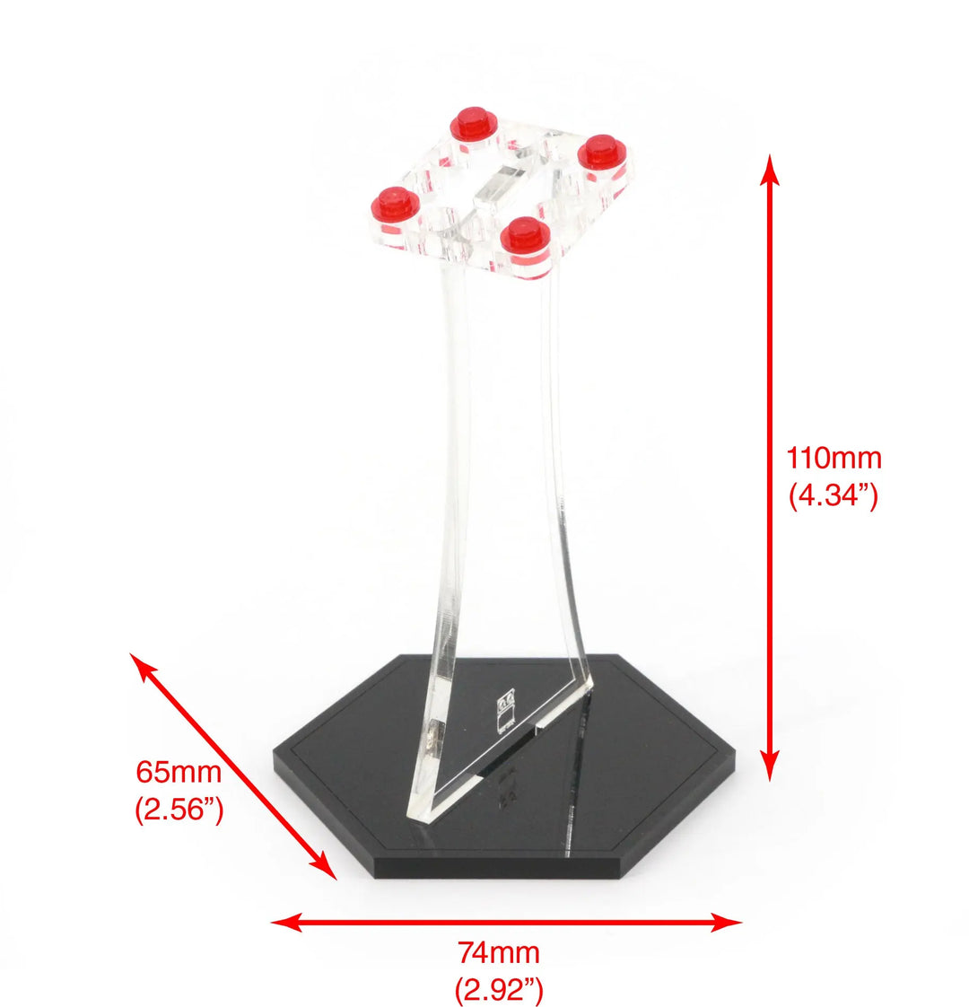 Brickcessories  Customizable Acrylic Display Stand