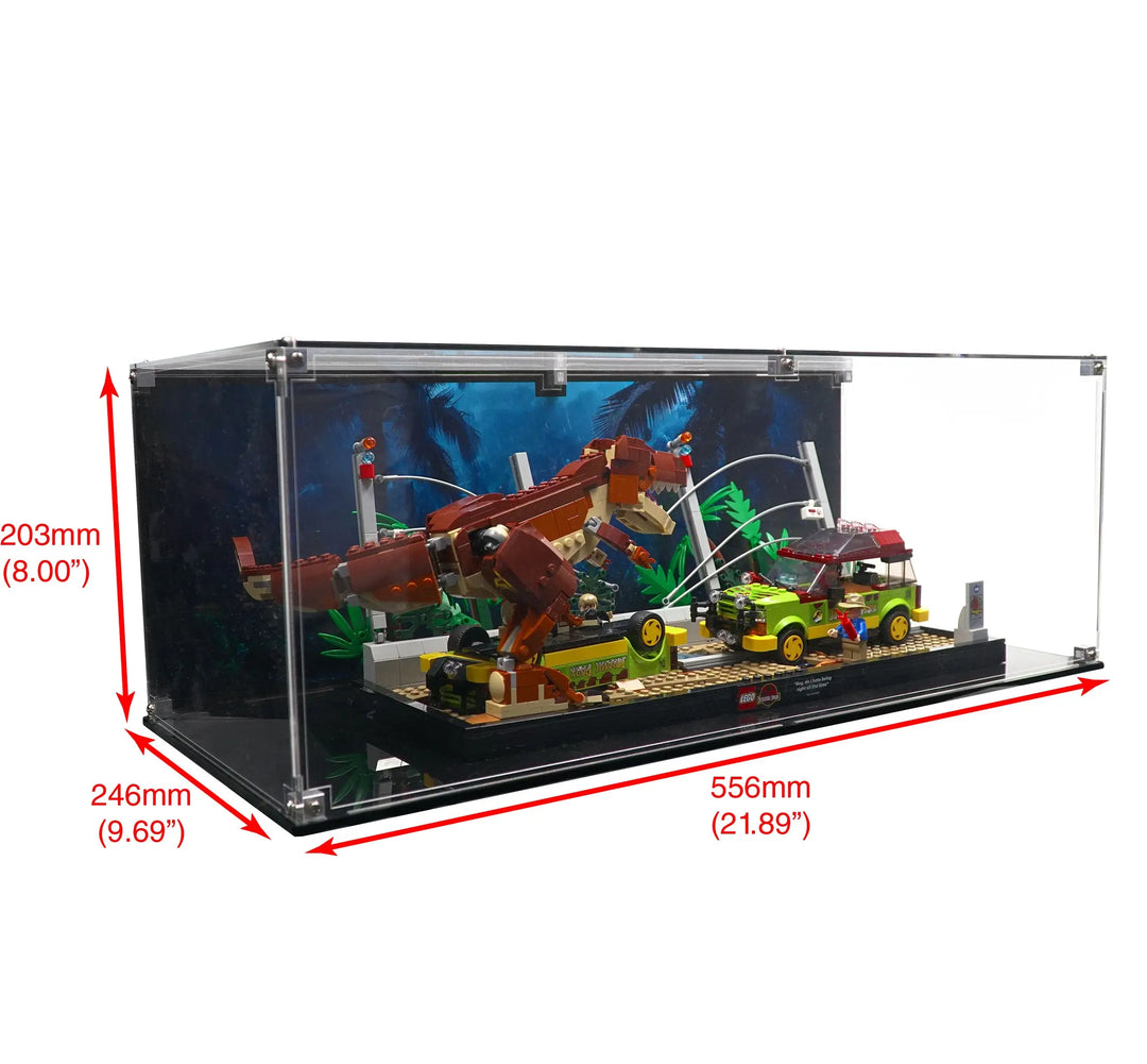 Brickcessories  Display Case for 76956 - T. rex Breakout