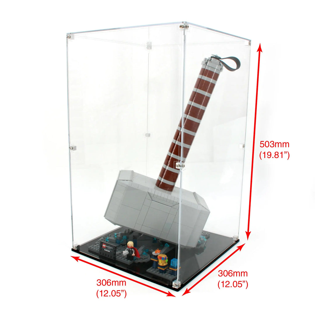Brickcessories  Display Case for 76209 - Thor's Hammer