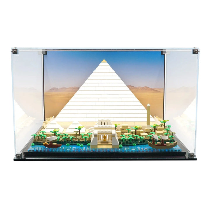 Brickcessories  Display Case for 21058 - Great Pyramid of Giza