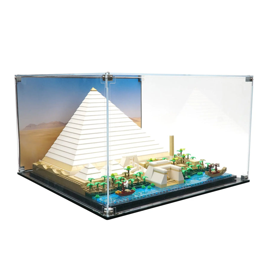 Brickcessories  Display Case for 21058 - Great Pyramid of Giza