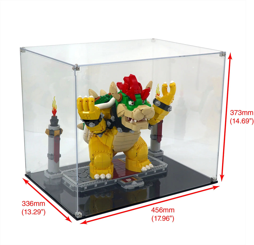 Brickcessories  Display Case for 71411 - The Mighty Bowser