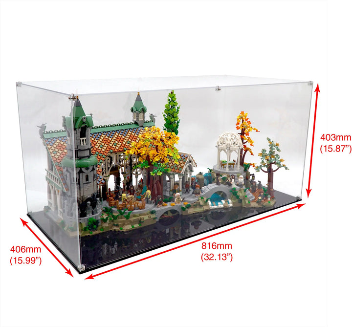Brickcessories  Display Case for 10316 - The Lord of the Rings: Rivendell