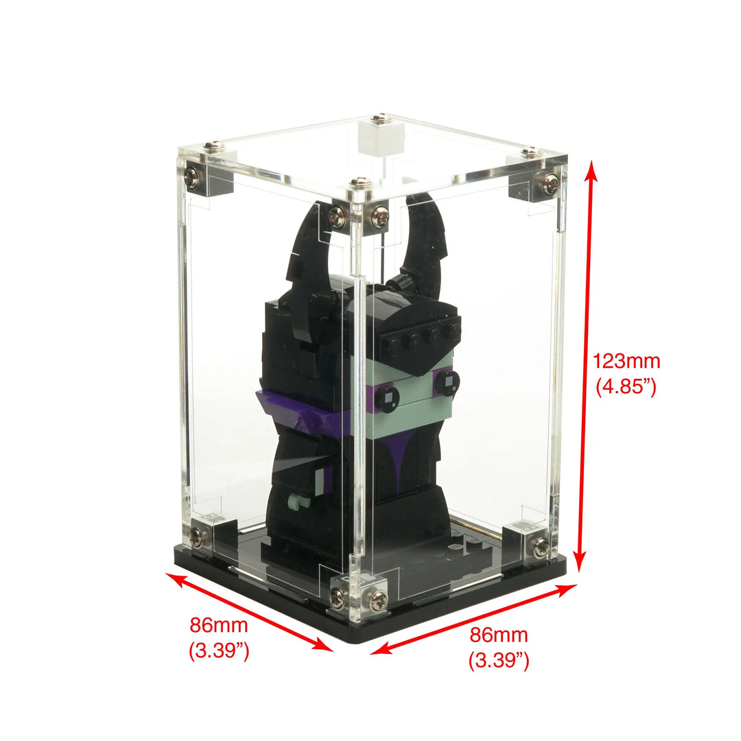 Brickcessories  Display Case for 1 BrickHeadz