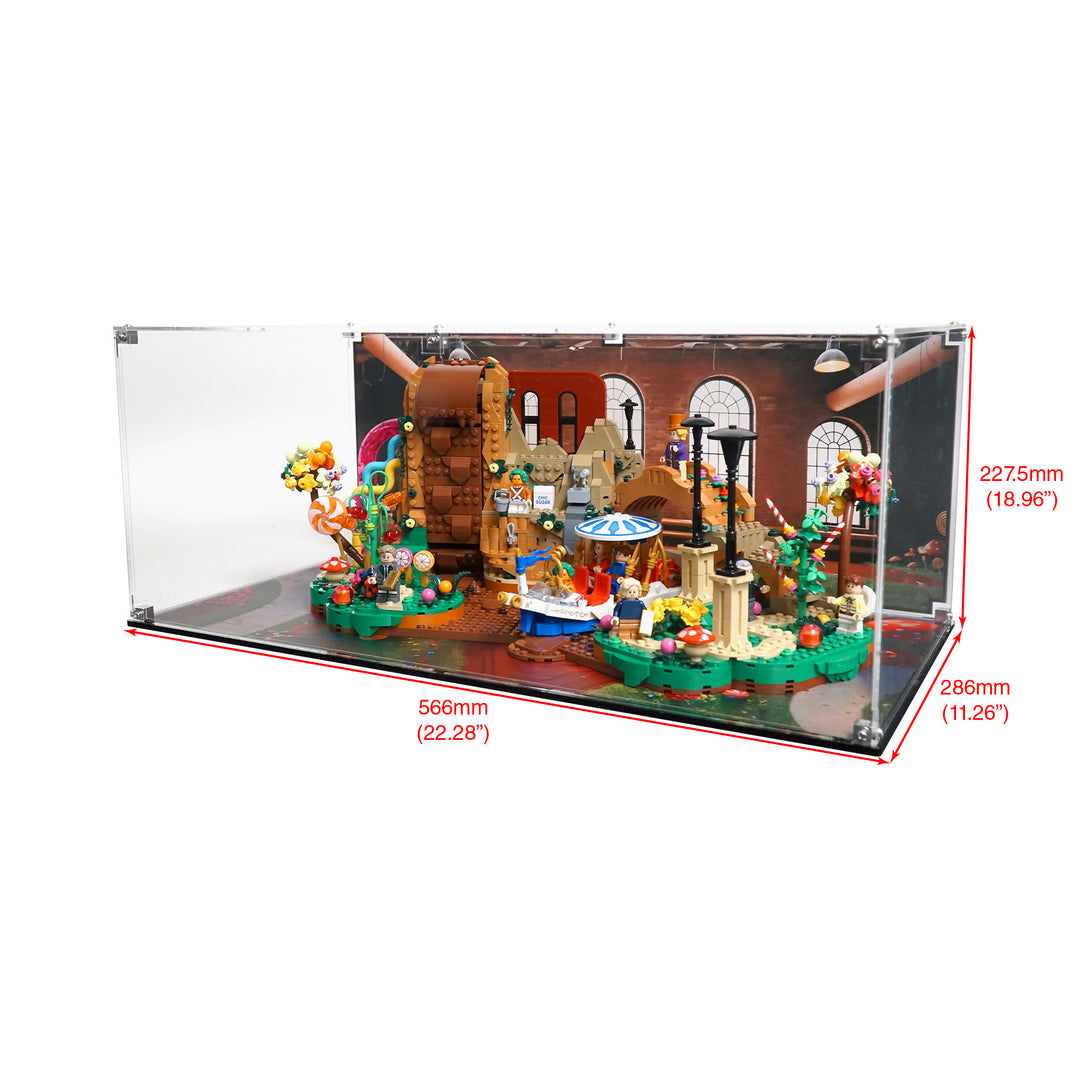 Display Case for 21360 - Willy Wonka & the Chocolate Factory