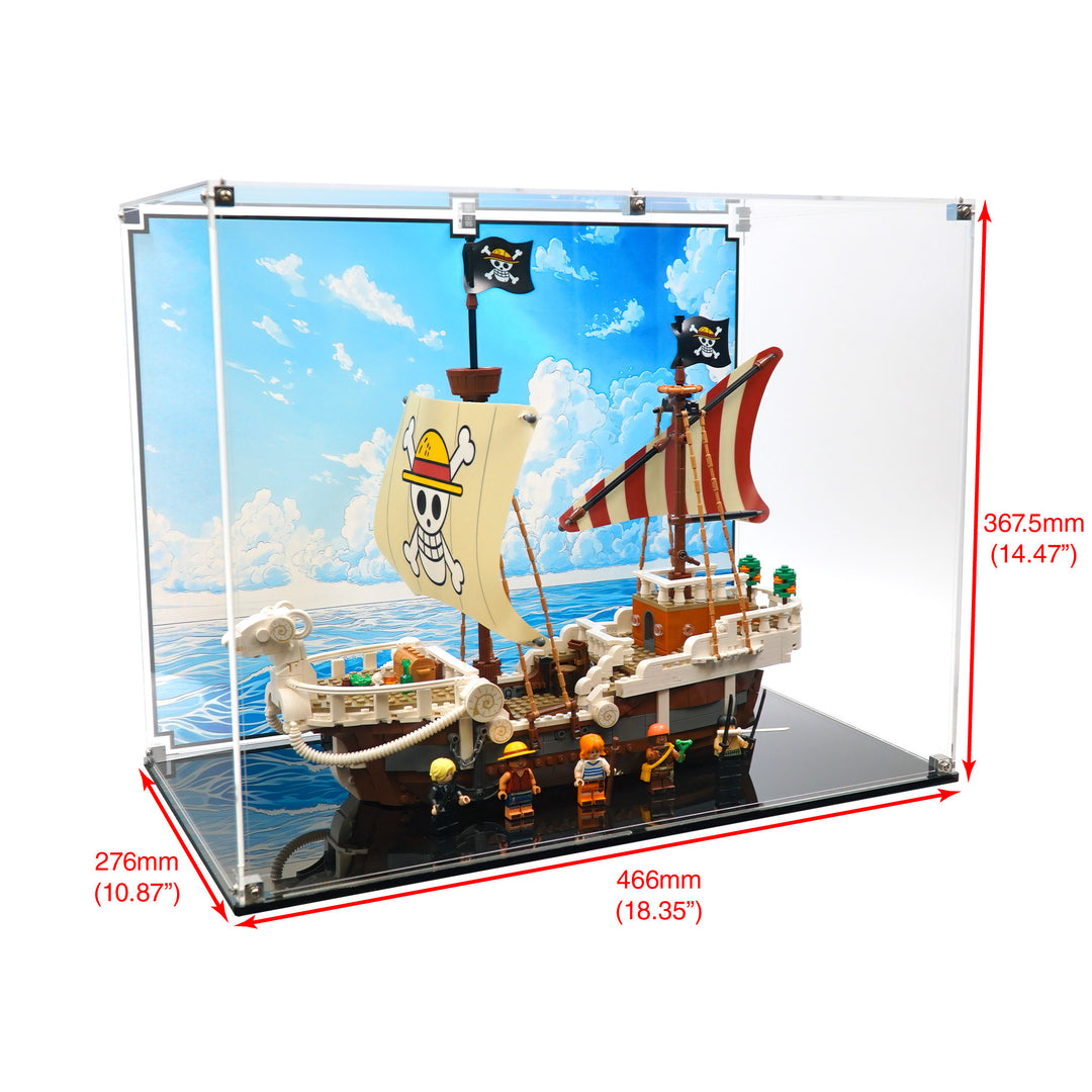 Display Case for 75639- The Going Merry Pirate Ship