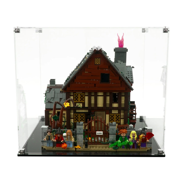 Brickcessories  Display Case for 21341 - Disney Hocus Pocus: The Sanderson Sisters' Cottage