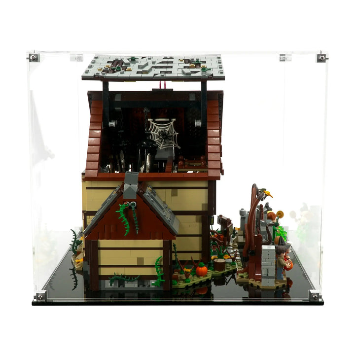 Brickcessories  Display Case for 21341 - Disney Hocus Pocus: The Sanderson Sisters' Cottage