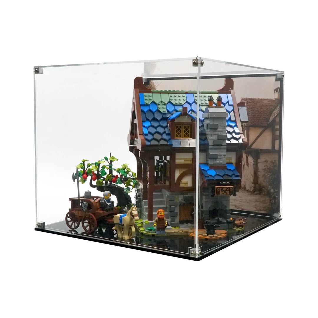 Brickcessories  Display Case for 21325 - Medieval Blacksmith