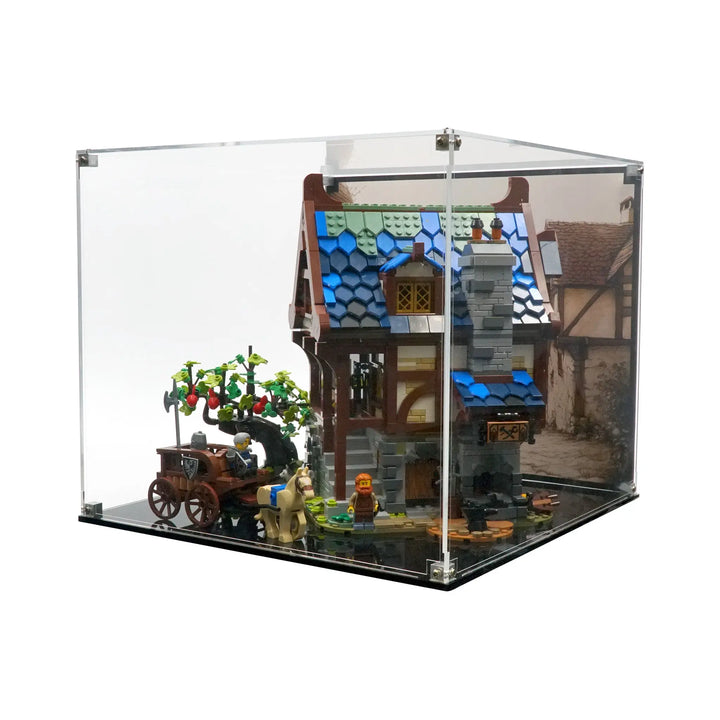 Brickcessories  Display Case for 21325 - Medieval Blacksmith