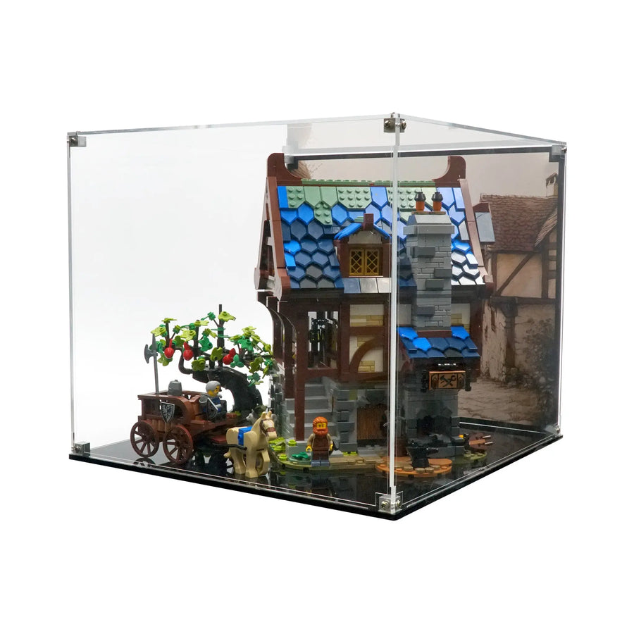 Brickcessories  Display Case for 21325 - Medieval Blacksmith