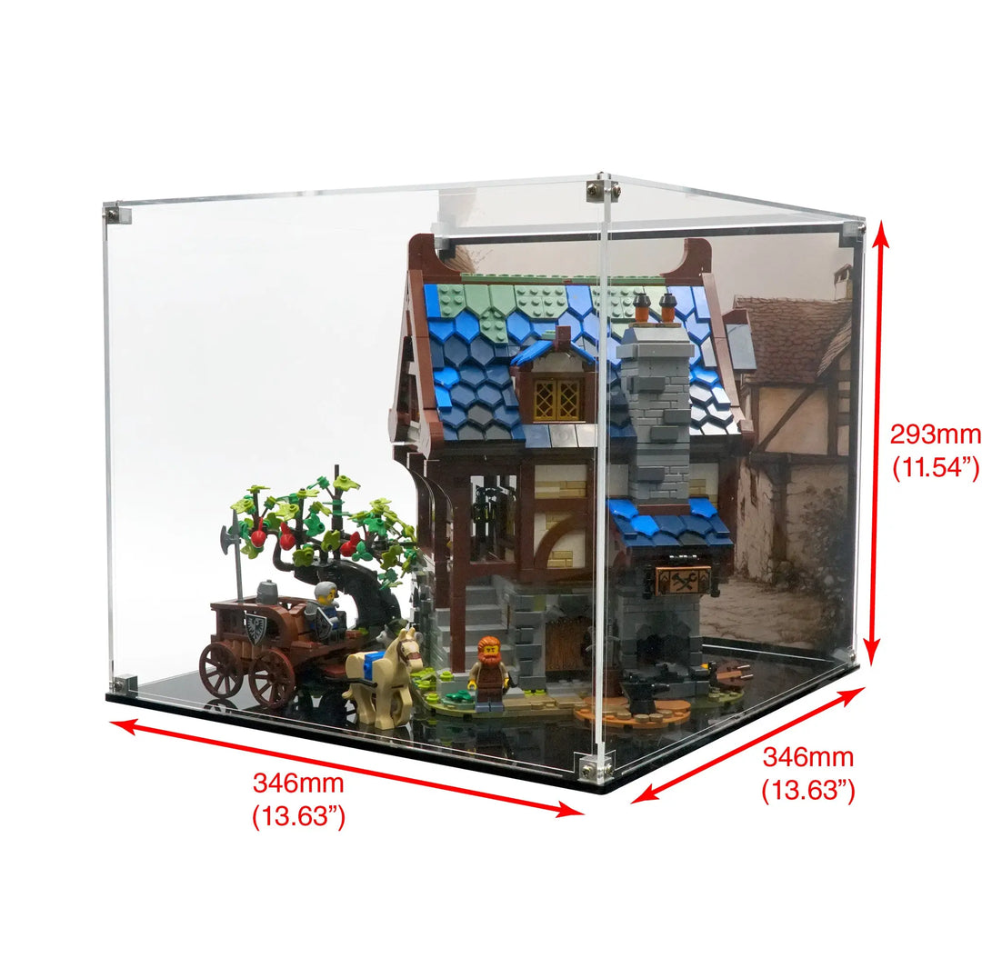 Brickcessories  Display Case for 21325 - Medieval Blacksmith