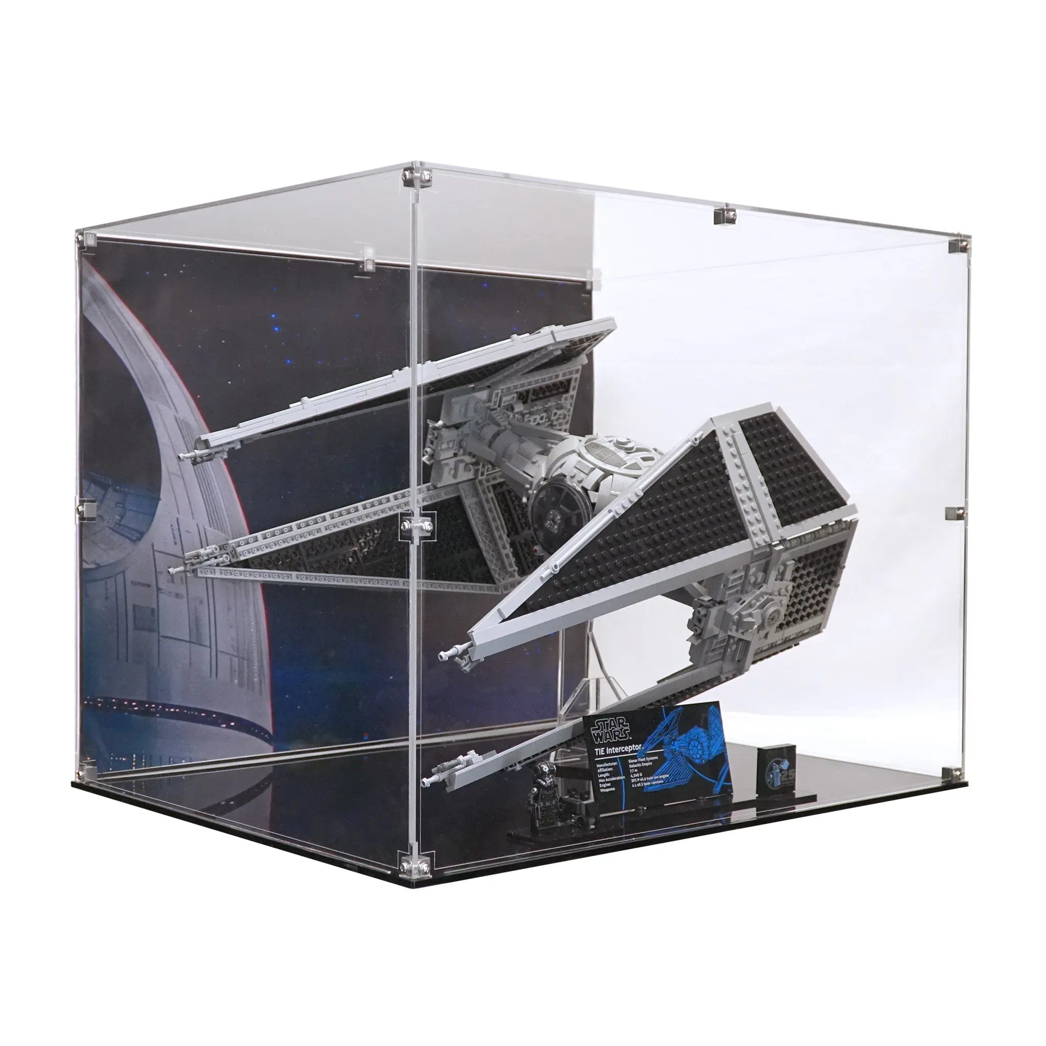 Display Case for 75382 - TIE Interceptor – Brickcessories