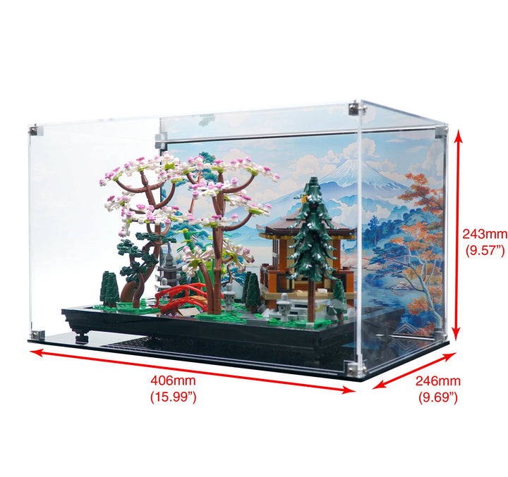 Brickcessories  Display Case for 10315 - Tranquil Garden