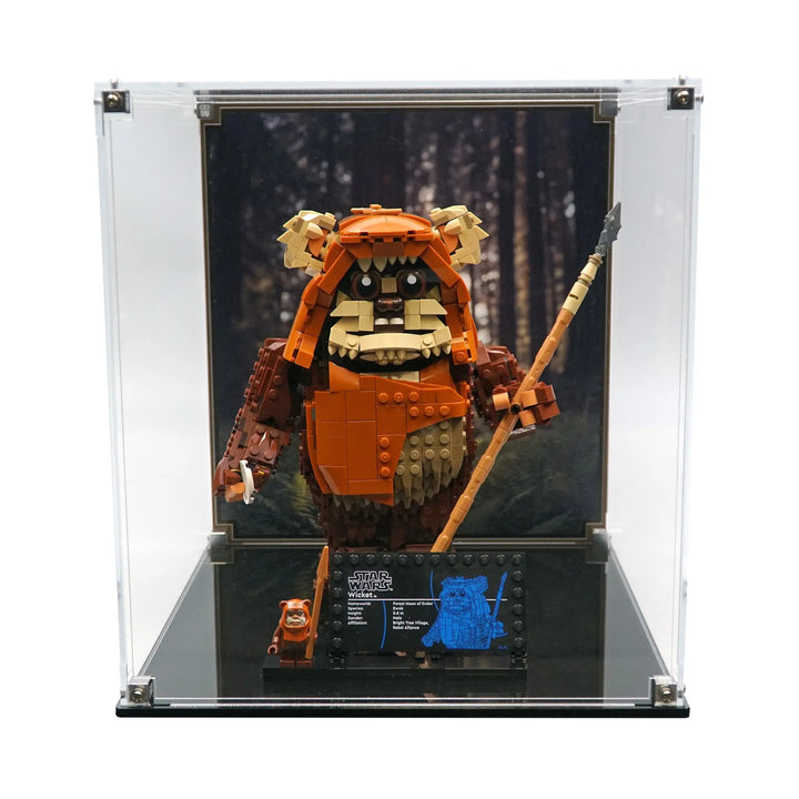 Brickcessories  Display Case for 75430 - Wicket the Ewok