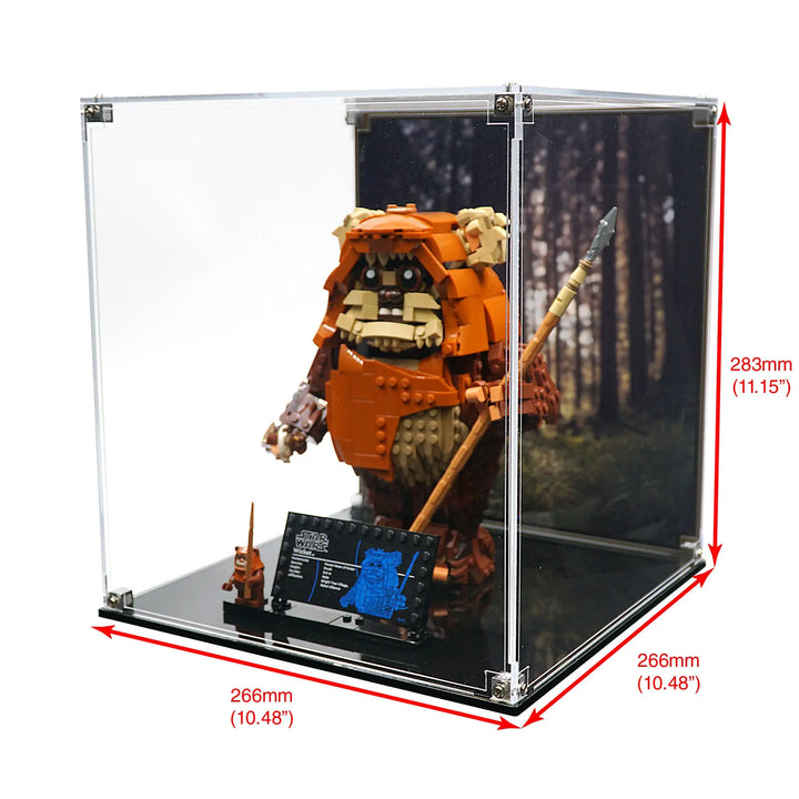 Brickcessories  Display Case for 75430 - Wicket the Ewok