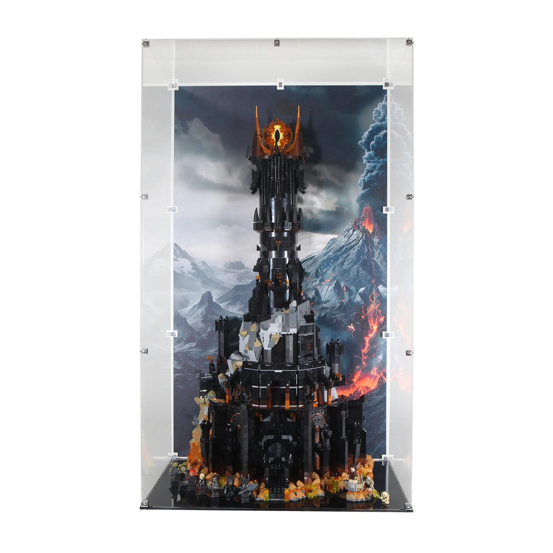 Brickcessories  Display Case for 10333 - The Lord of the Rings: Barad-dûr