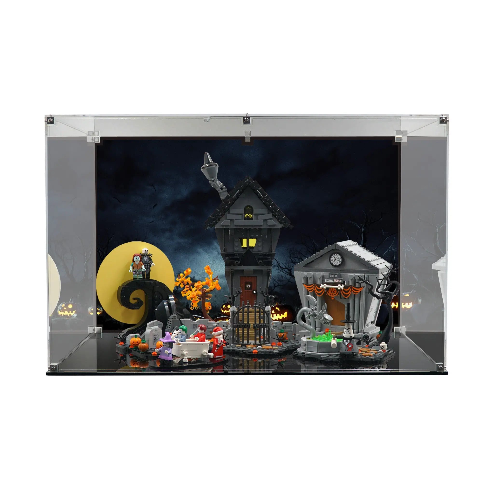 Display Case for LEGO 21351 The Nightmare Before Christmas