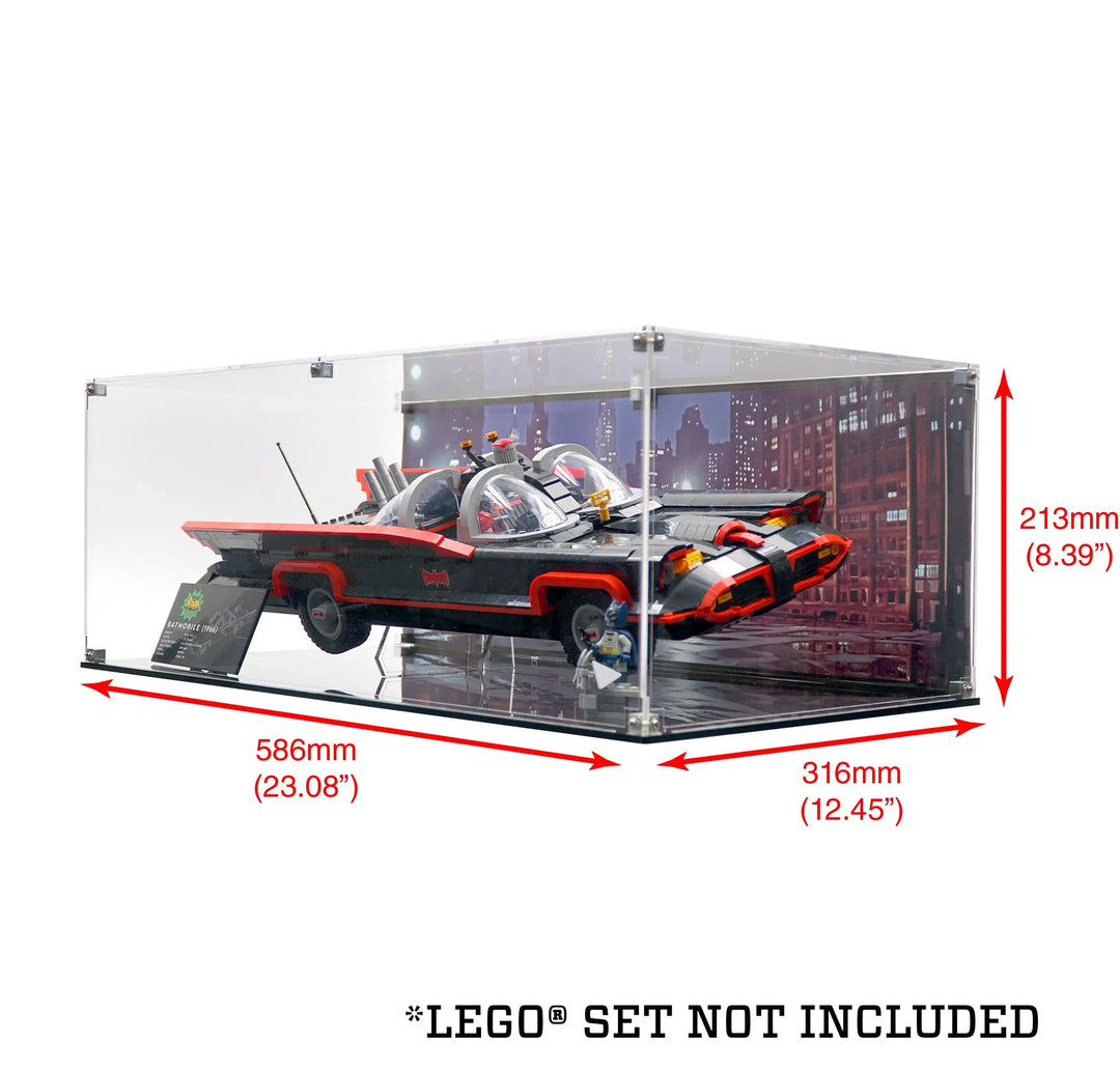 Brickcessories  Display Case for 76328 - Batman™: The Classic TV Series Batmobile™