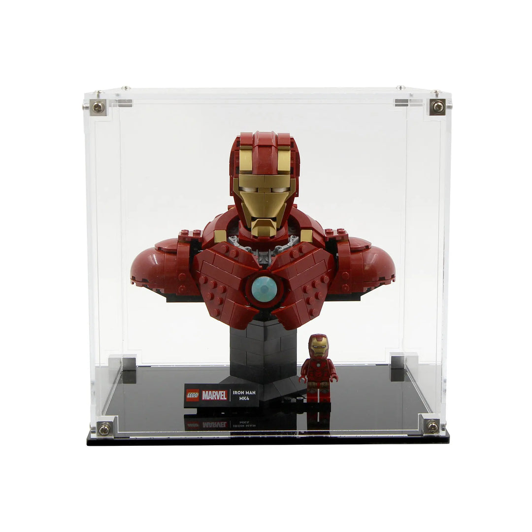 Brickcessories  Display Case for 76327 - Iron Man MK4 Bust