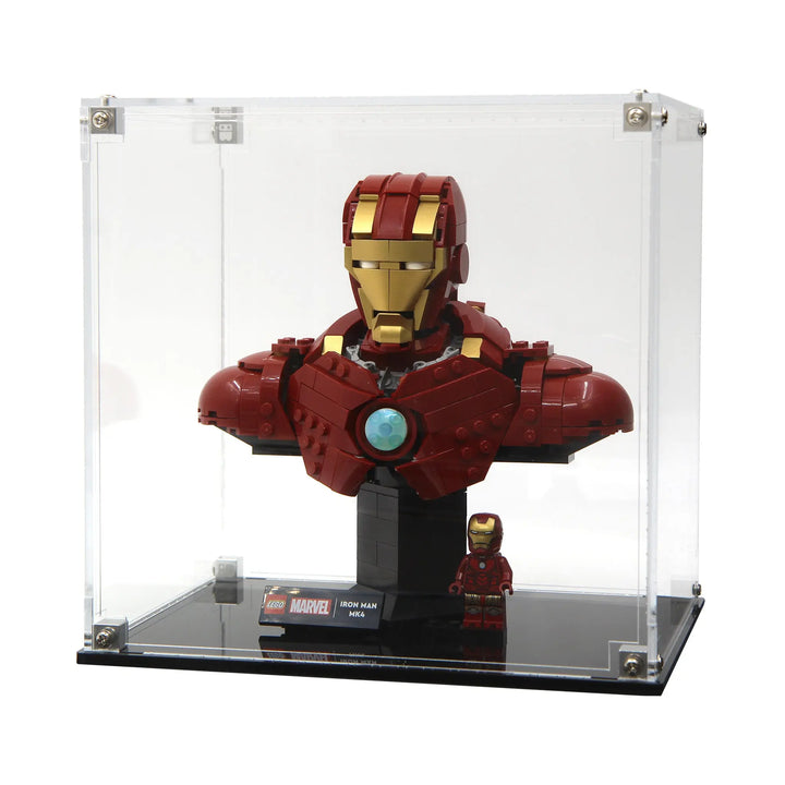 Brickcessories  Display Case for 76327 - Iron Man MK4 Bust