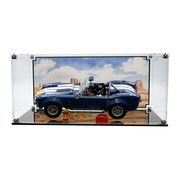 Brickcessories  Display Case for 10357 - Shelby Cobra 427 S/C