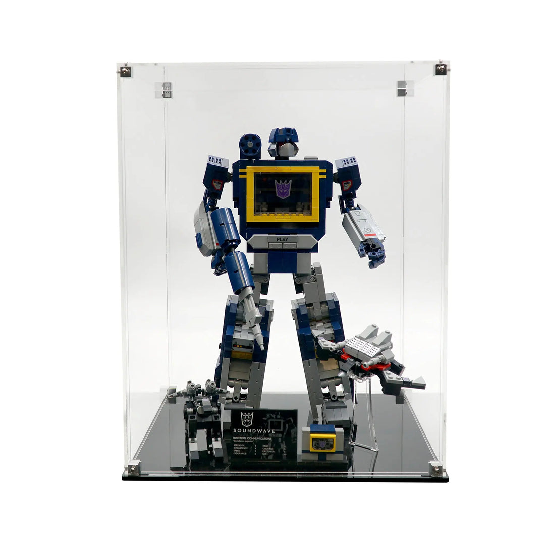 Brickcessories  Display Case for 10358 - Transformers: Soundwave
