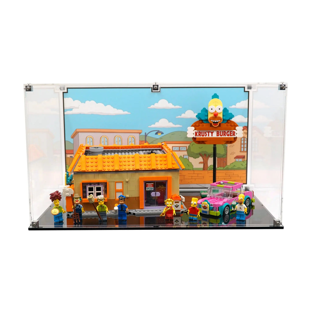 LEGO Krusty Burger Display Case (10352) The Simpsons - Brickcessories