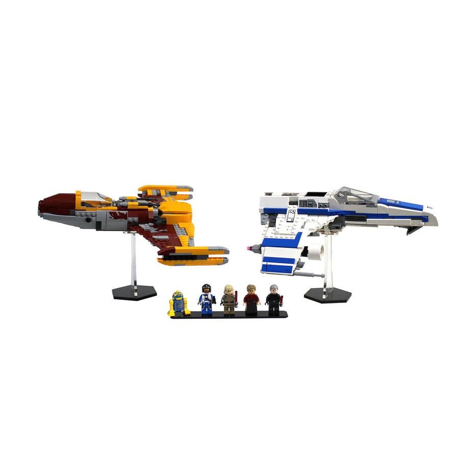 Brickcessories  Display Stand for 75364 - New Republic E-Wing vs. Shin Hati’s Starfighter