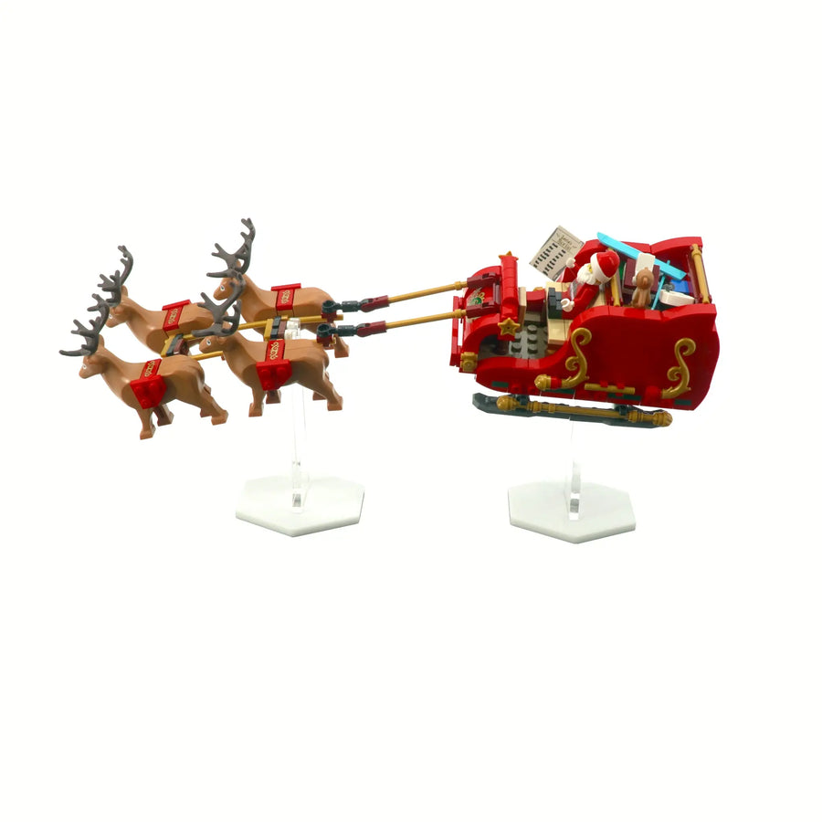 Brickcessories  Display Stand for 40499 - Santa's Sleigh