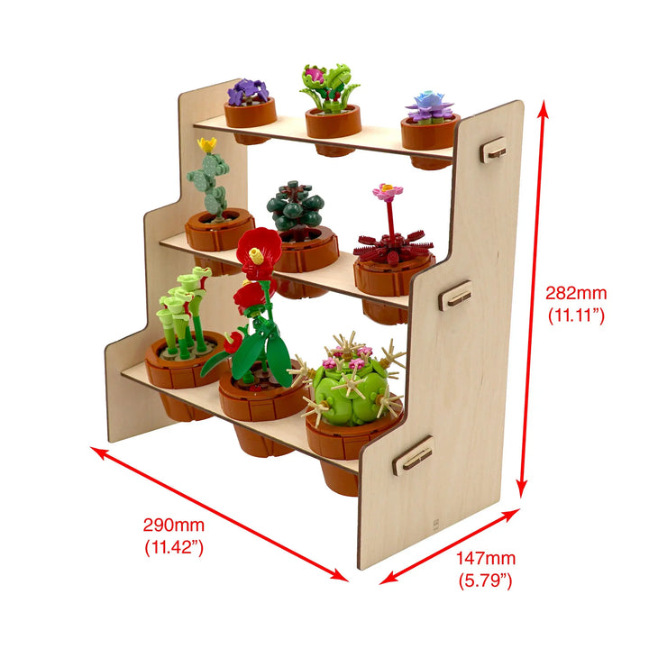 Brickcessories  Plant Shelf for 10329 - Tiny Plants
