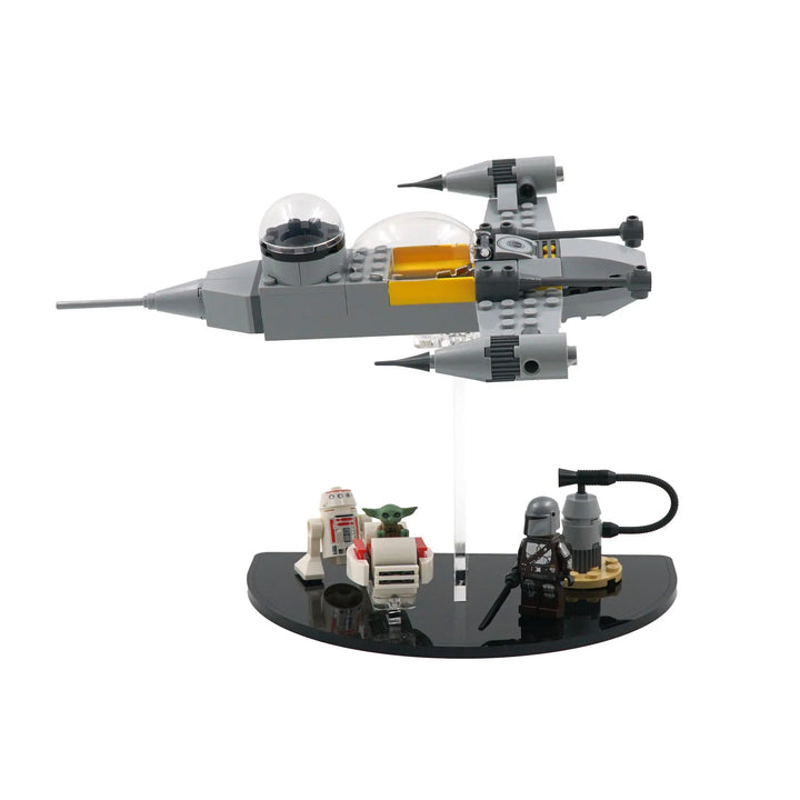 Brickcessories  Display Stand for 75410 - Mando and Grogu's N-1 Starfighter
