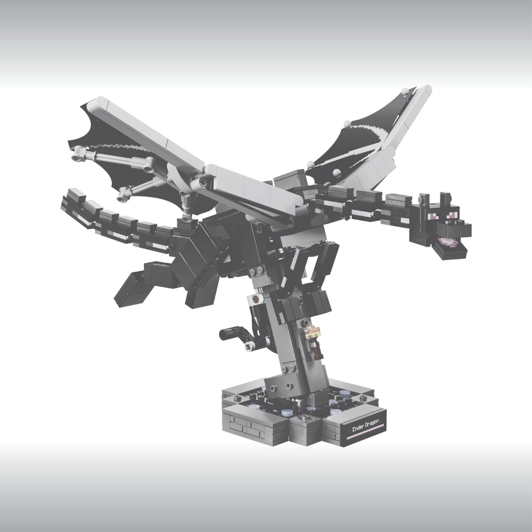 Display for LEGO Minecraft The Ender Dragon (21595)
