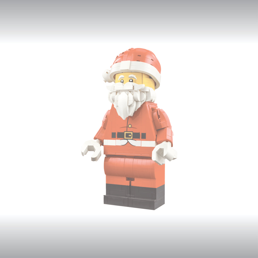 Display for LEGO Up-Scaled Santa Minifigure (40820)