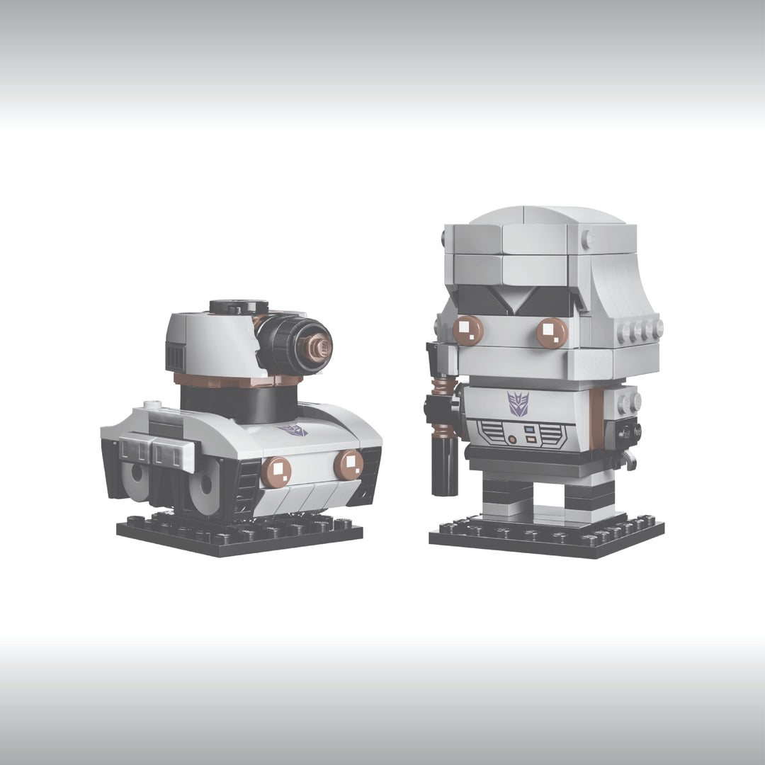 Display for LEGO BrickHeadz Megatron Robot & Vehicle (40924)